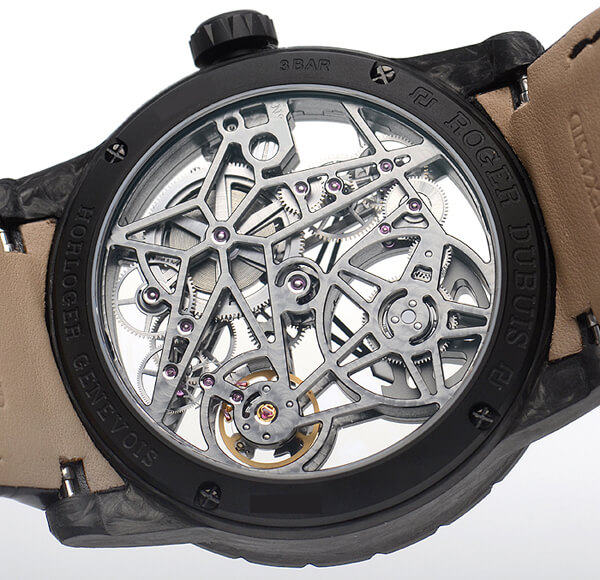 ロジェデュブイ時計スーパーコピー エクスカリバー オートマティックスケルトンカーボン42 RDDBEX0508