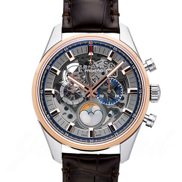 ゼニス ZENITH スーパーコピー クロノマスター エル・プリメロ グランドデイト フルオープン 51.2530.4047/78.C810