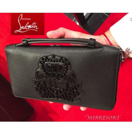 2018新作☆ルブタン Panettone Wallet XL ストラップ☆ 長財布 8012622