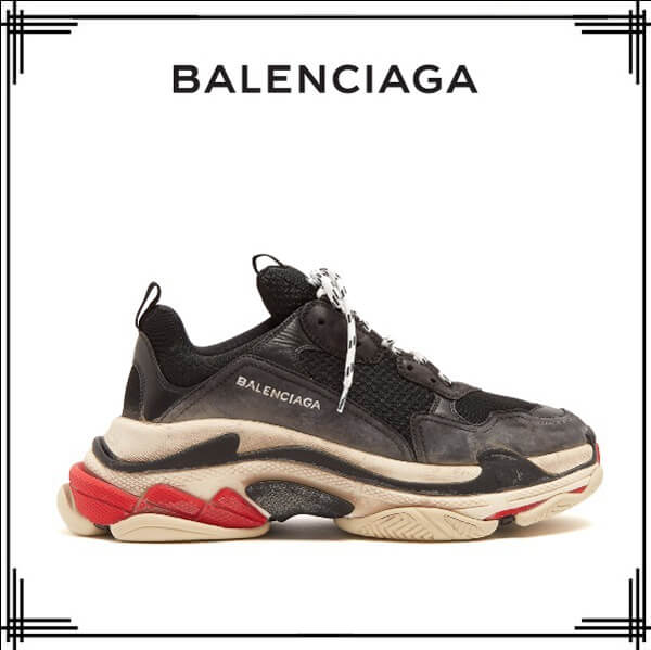 【三代目JSB登坂広臣愛用】2018AW バレンシアガスーパーコピー バレンシアガ トリプルSトレーナー 8013103