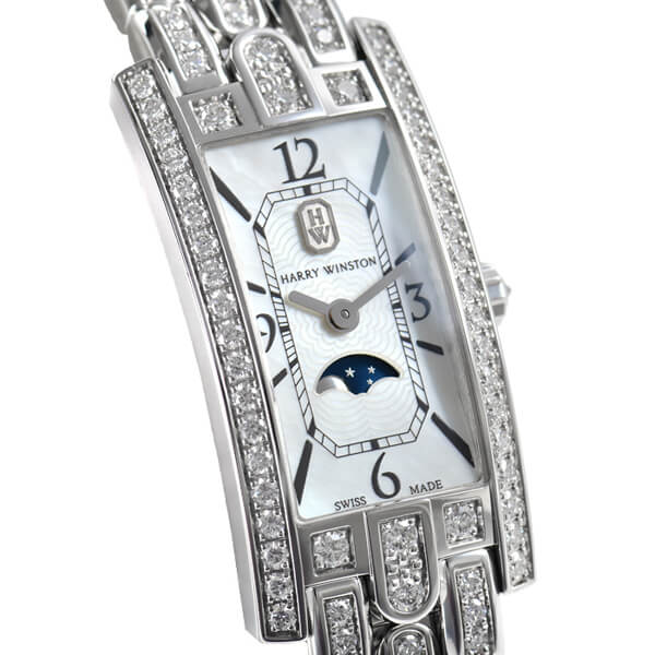 ハリーウィンストン スーパーコピー アヴェニューCミニ ムーンフェイズ AVCQMP16WW003