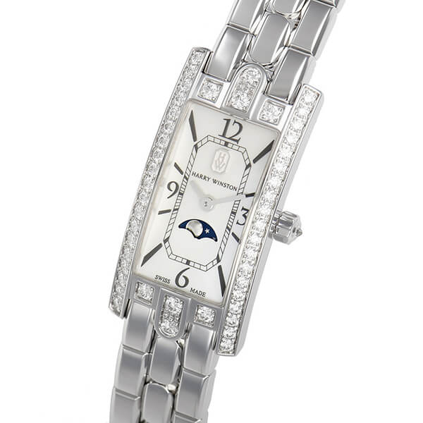 ハリー・ウィンストン スーパーコピー アヴェニューCミニ ムーンフェイズ AVCQMP16WW002