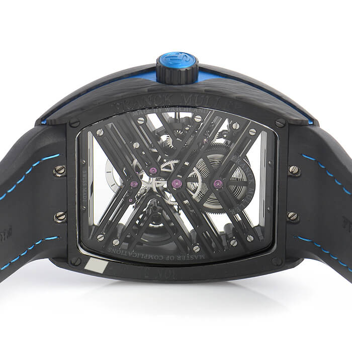 フランクミュラー スーパーコピー ヴァンガード 7デイズ パワーリザーブ スケルトン V45S6SQTCARBON