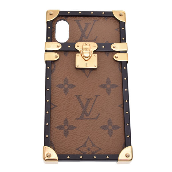 ルイヴィトン モノグラム アイ トランク iPhone X / XS M62619 スマホケース