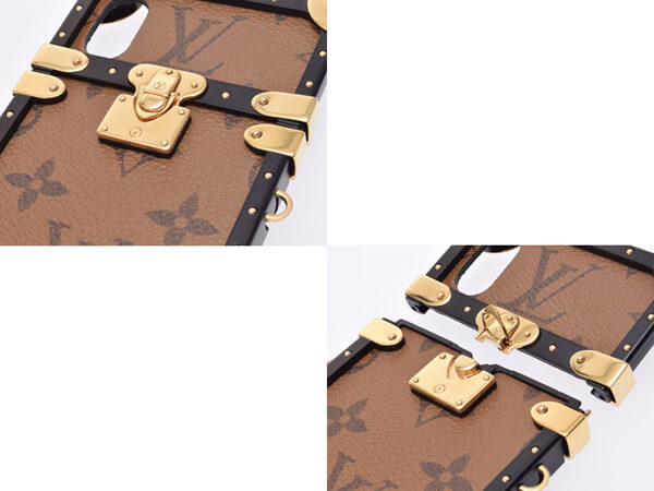 ルイヴィトン モノグラム アイ トランク iPhone X / XS M62619 スマホケース