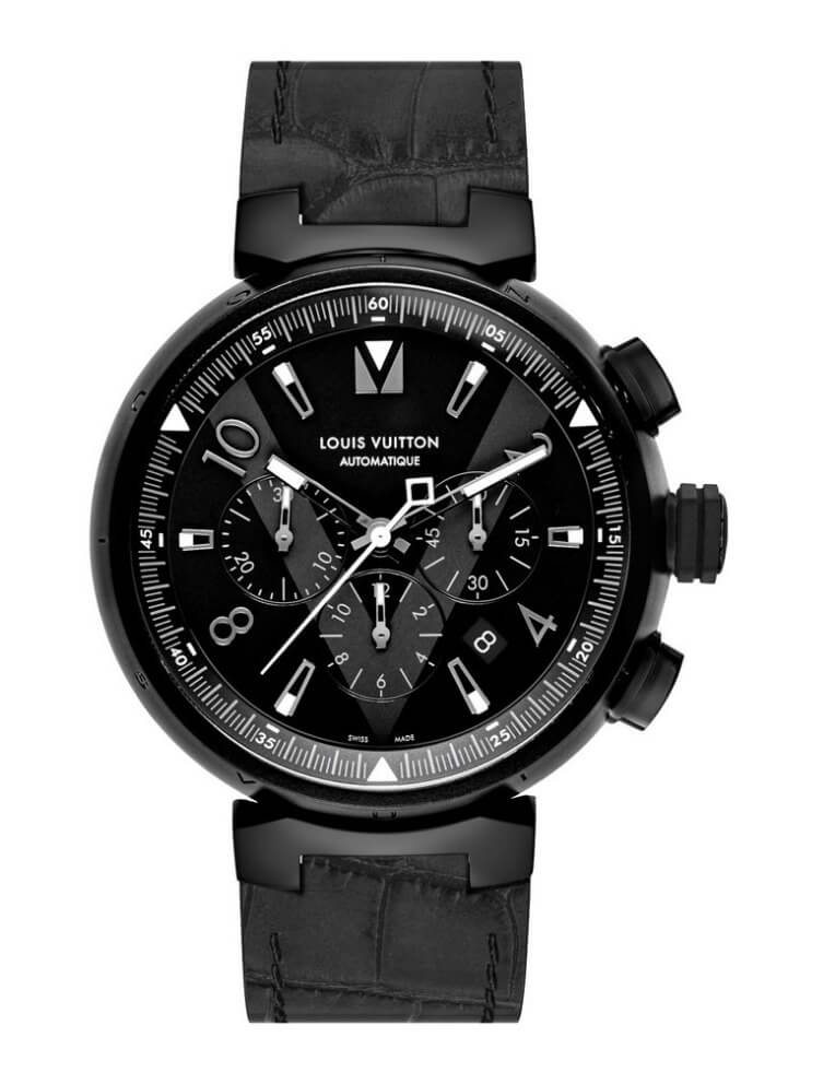 19SS ルイヴィトン「V」のシグネチャーがお洒落!TAMBOUR HORIZON 腕時計 9060803