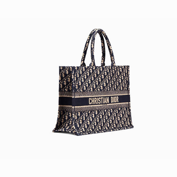 新作 ディオール コピー ブックトート 大きい41.5cm 重ね刺繍 ロゴ入 9091601 VERY雑誌付録!滝沢眞規子さん愛用