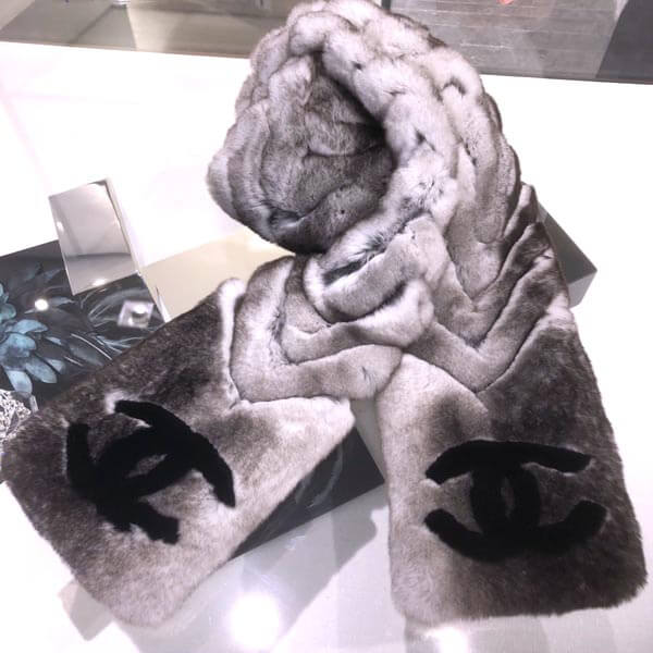 シャネル マフラー