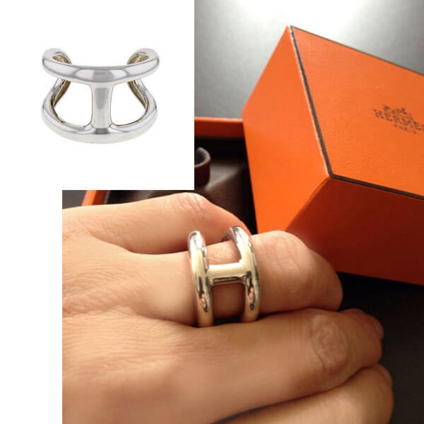エルメス コピー 洗練 Osmose PM リング シルバー925 H102539B 00
