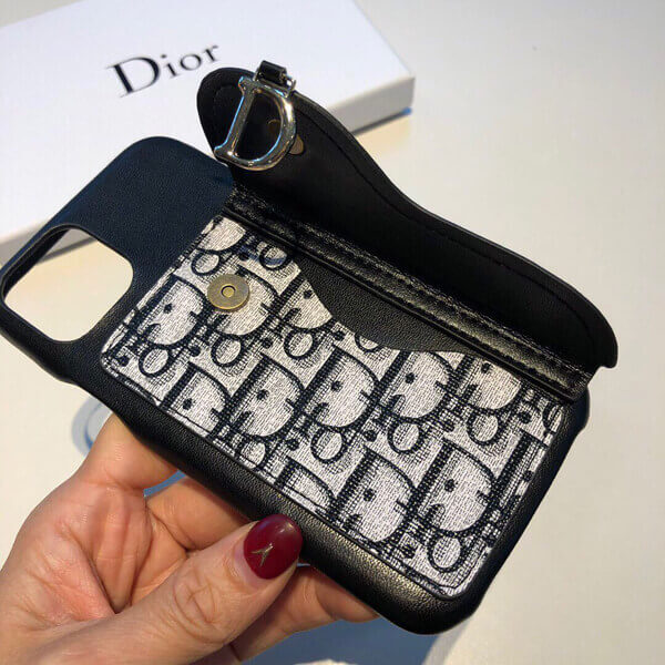 ディオール ケース 零钱包支架 iPhone11 (6.1) iPhone11 pro 2色 2050409