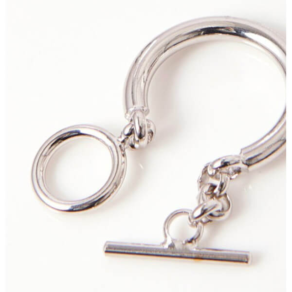 大人気!エルメス リング 指輪 マルジェラ チェーン GM シルバー 925/1000 20051308