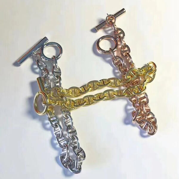 超人気★【エルメス シェーヌダンクル コピー】偽物 刻印 絶対欲しい GM H101672B、H101993B