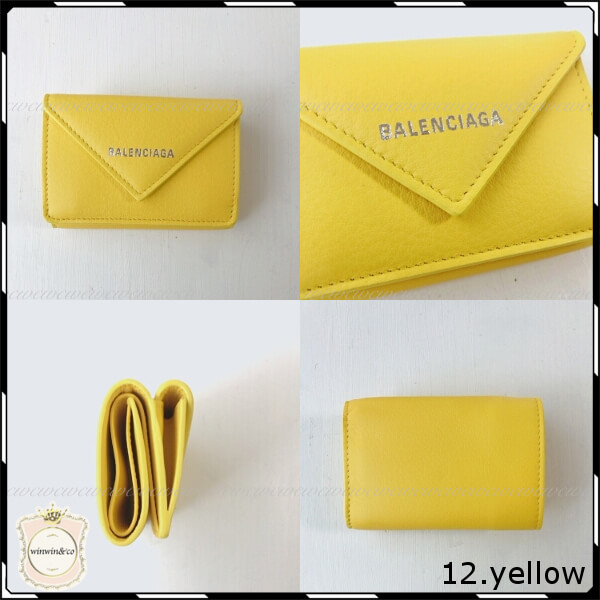 【バレンシアガ ミニ財布 コピー】 ペーパー ミニ ウォレット 391446DLQ0N4911
