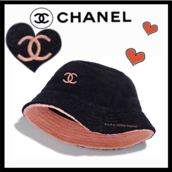 シャネルコピー ハット《新作限定♪早い者勝ち♡》2020クルーズ新作 クロシェハット ネイビーブルー×ピンク☆☆☆201027a2