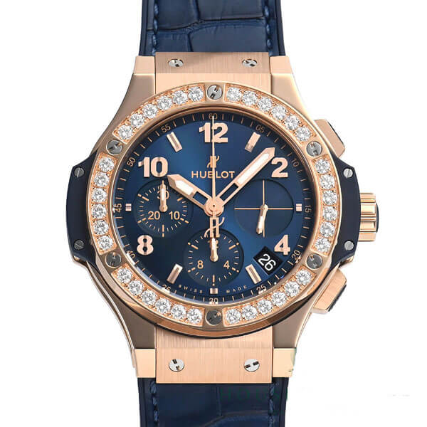 ウブロ ビッグバン ゴールド ブルーダイヤモンド 341.PX.7180.LR.1204 20102826