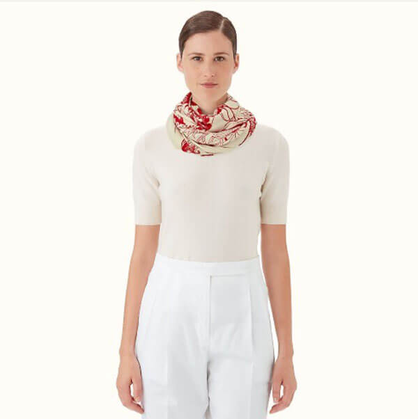 【エルメス】カレジェアン ジャングル ラブ タトゥアージュ 201020C09