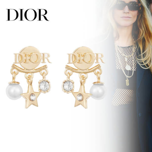 ★ディオール★☆コピー "DIO(R) EVOLUTION" スターモチーフ ピアス ☆★110713