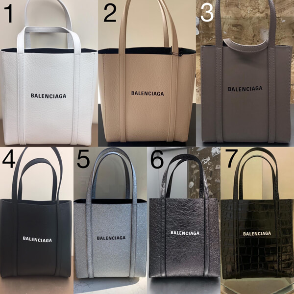 バレンシアガ偽物エブリデイトートXXSサイズ☆各色ストラップ付き!3914460RN6012