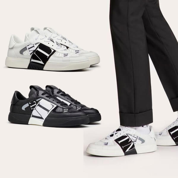 ヴァレンティノ GARAVANI VL7N ヴァレンティノ スニーカー コピー カーフスキン&リボン スニーカーH6129a00CR03