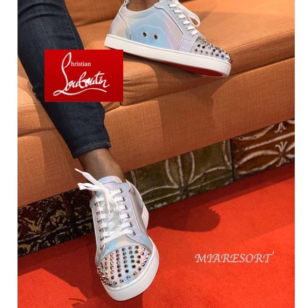 20SS 新作★ルブタンコピー Junior Spikes Orlato ★スニーカー 1201088M251