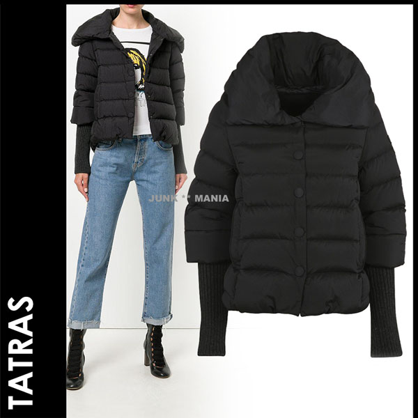 ★大人気!タトラス COLMAスーパーコピーリブ袖ショートジャケット★TT125