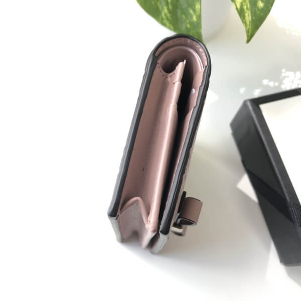 グッチコピー コンパクト財布 名刺入れカードケース グッチシマ レッド201116B148091097