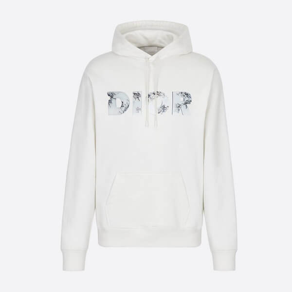 ディオール 新作 ディオール スウェット コピー DANIEL ARSHAM ロゴ コットンフーディ 023J605C0531_C888