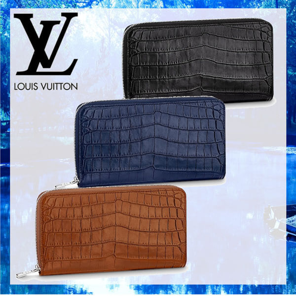 入手困難ルイヴィトンコピー  ★ジッピー・オーガナイザー アリゲーター  N9B22