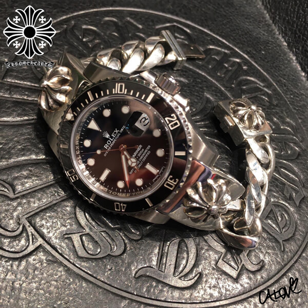 ロレックス クロムハーツ コピー 時計スペシャルサブマリーナ20AD12H0G13