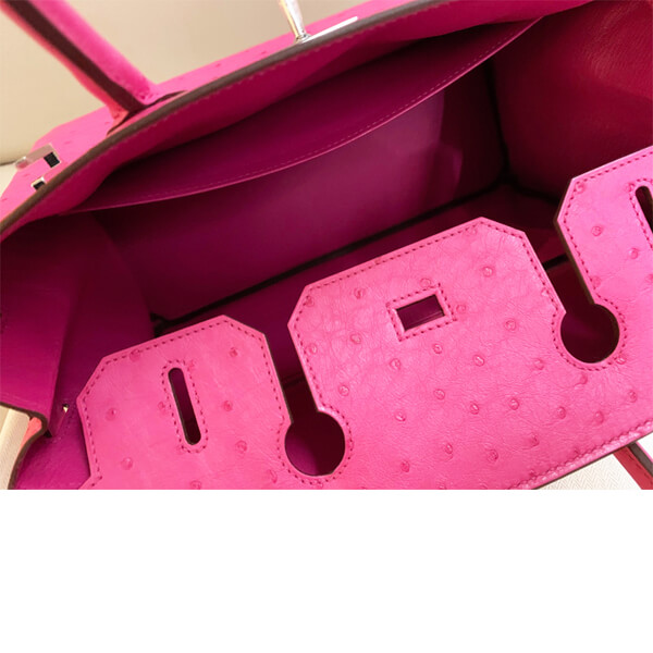 エルメス バーキン30 コピー究極セレブ オーストリッチ Rose Tyrien x SPK07