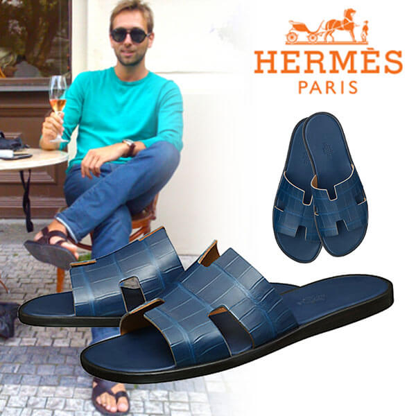 【リュクス&ラグジュアリー】エルメススーパーコピー イズミル サンダル H152450ZH7L420
