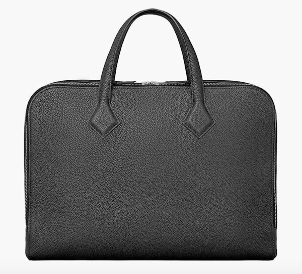 （エルメス）コピー- Victoria light ブリーフケース ブラック H076567CK89