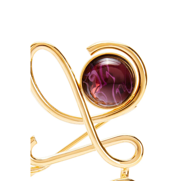 ロエベ コピー アナグラム ブローチ XL(メタル)J821245X09