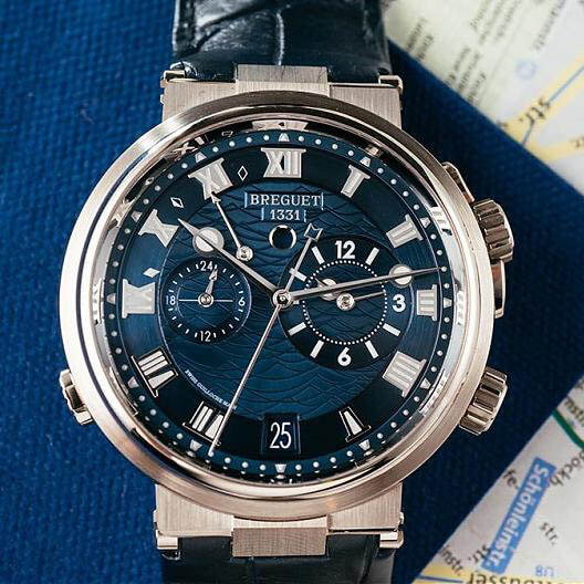 ブレゲ スーパーコピー マリーン クロノグラフ 5527BB_Y2_9WV