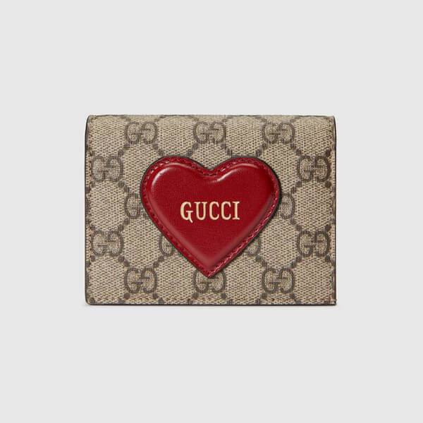 【グッチ】スーパーコピー ハートカードケース ウォレット648848