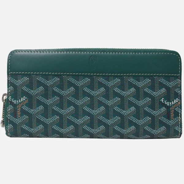 ★ゴヤール/ゴヤール スーパーコピー★シルバー×ジップ長財布×グリーン★新作★ 21032507