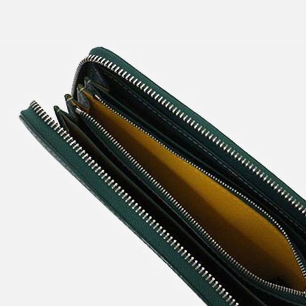 ★ゴヤール/ゴヤール スーパーコピー★シルバー×ジップ長財布×グリーン★新作★ 21032507