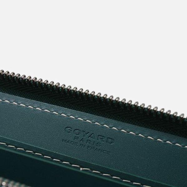 ★ゴヤール/ゴヤール スーパーコピー★シルバー×ジップ長財布×グリーン★新作★ 21032507