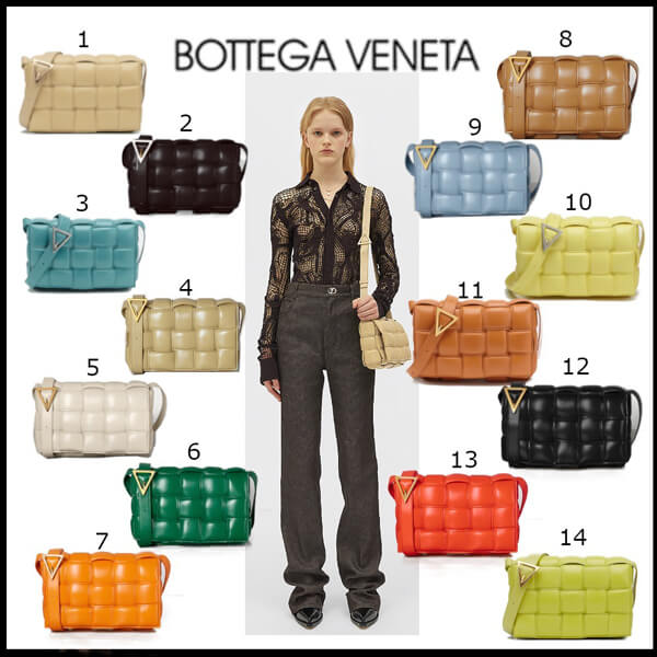 ☆ ボッテガヴェネタ ☆ コピー CASSETTE パデッド ショルダーバッグ 14色591970VCQR1