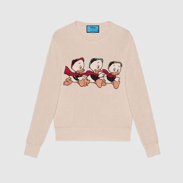グッチxディズニー ドナルドダック コピー ニット セーター コピー 21040621