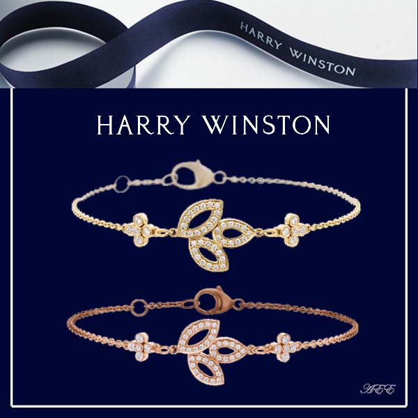 希少☆ ハリーウィンストン コピー 18Kゴールド&ダイヤモンド ブレスレット 21040708