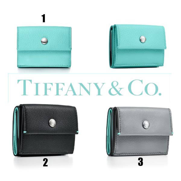 ティファニー★コンパクト レザー ウォレット 偽物★3色 21042304