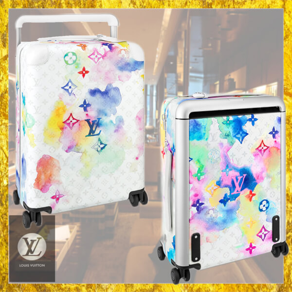 SS21新作☆ルイヴィトン☆ホライゾン55トロリー コピー/マルチカラー ウォーターカラー M20437