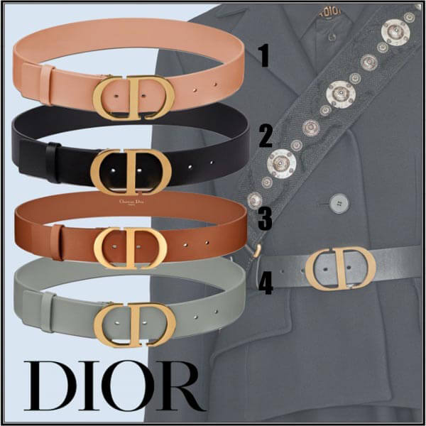 【ディオール】30 MONTAIGNE ベルト コピー 35MM B0077UVWV_M49P