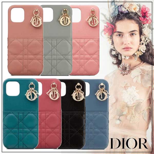 即発送【ディオール ケース 偽物】iPhone 13/12/11/pro/promax チャーム&カードスロット付き iPhoneケース S0878ONMJ_M900