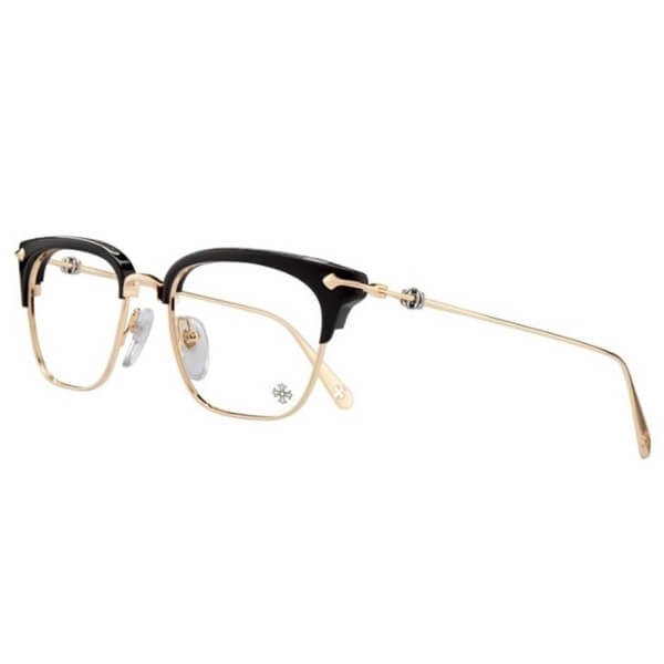 芸能人愛用 クロムハーツ サングラス コピーSLUNTRADICTION メガネ アイウェア 眼鏡 GOLD 21052401