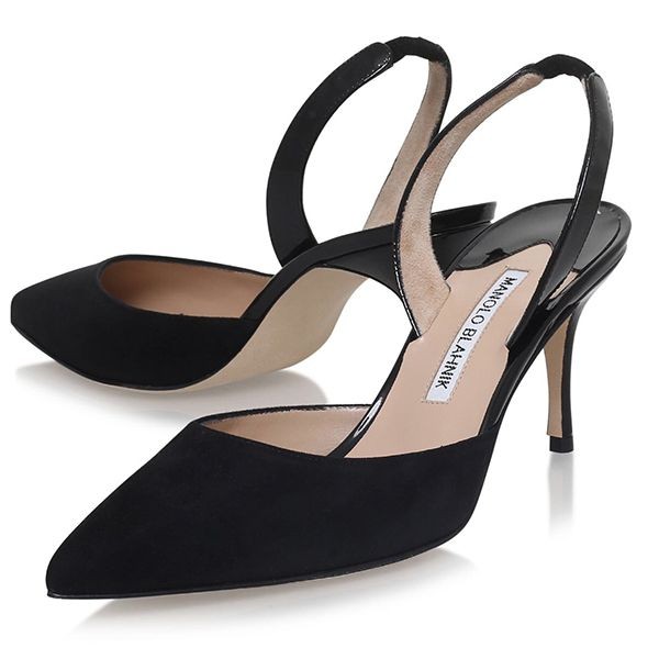 大人気新作!★マノロブラニク パンプス コピー★CAROLYNEキャロリン・スエードブラック 9XX-0398-0014