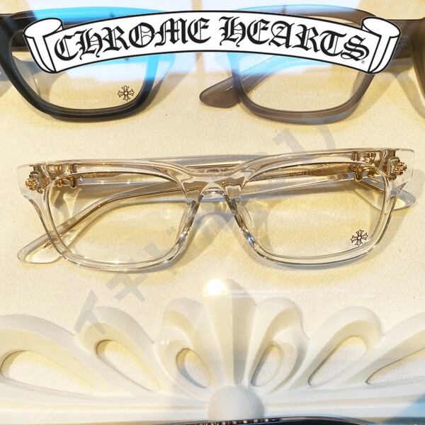クロムハーツ VAGILANTE メガネ 偽物 眼鏡 アイウェア 21060948