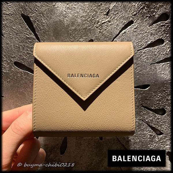 新作サイズ!バレンシアガ ペーパー ミニ 財布 コピー 21061039