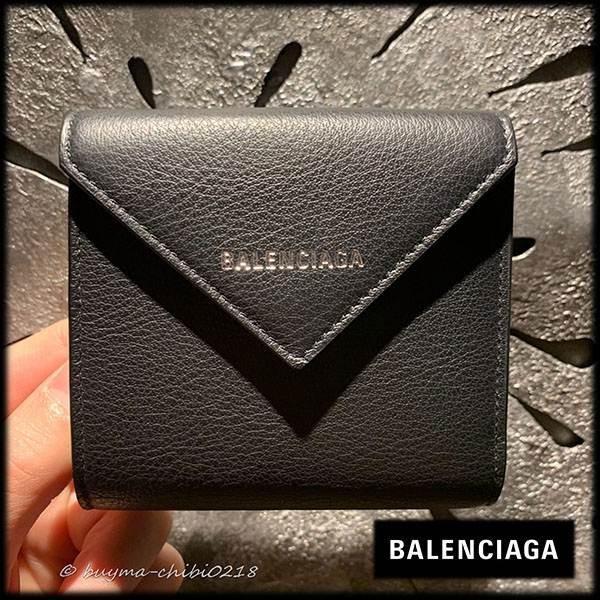 新作サイズ!バレンシアガ ペーパー ミニ 財布 コピー 21061039
